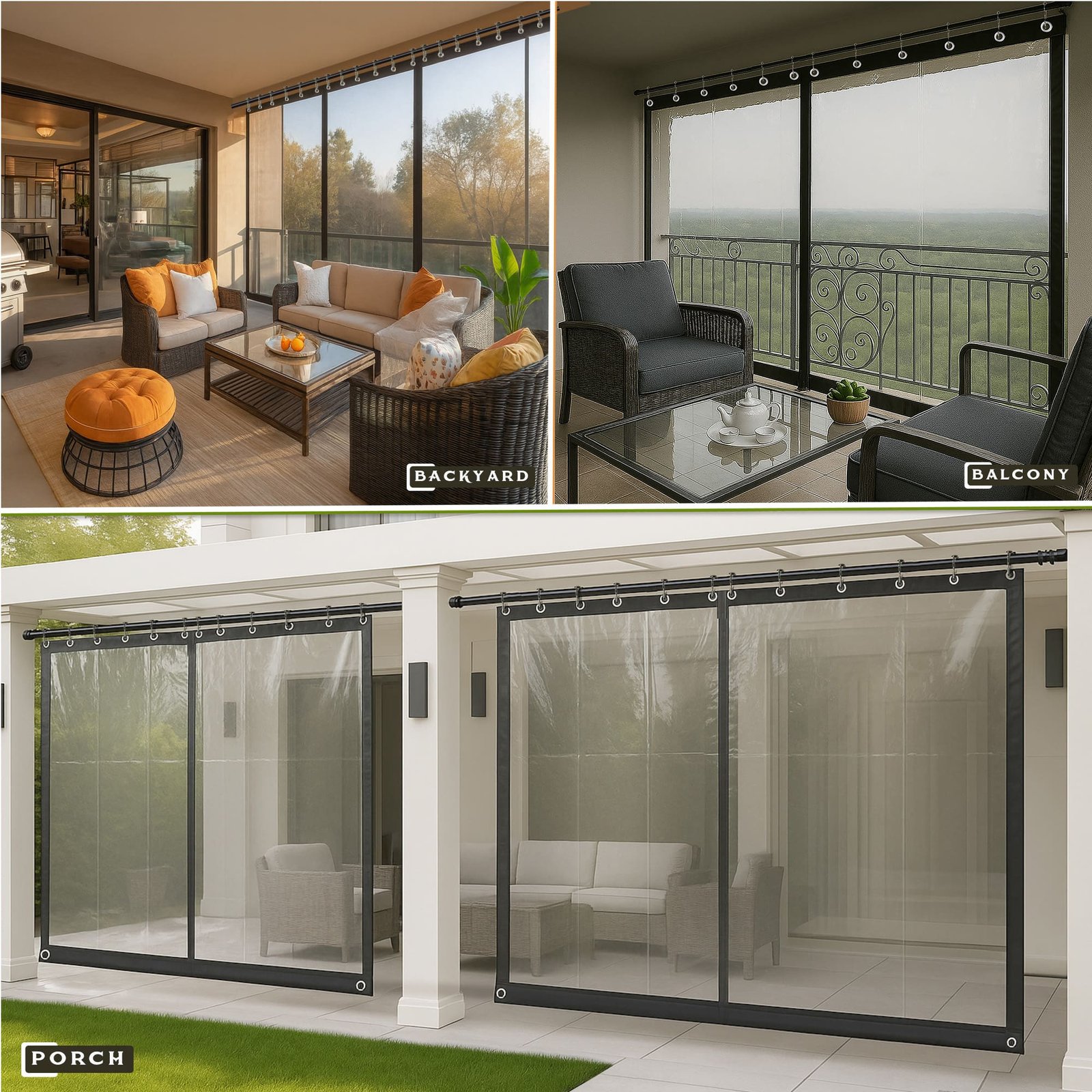 Transparent PVC Curtain